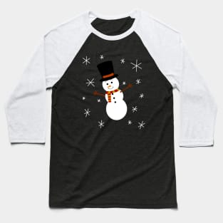 Snowman Baseball T-Shirt